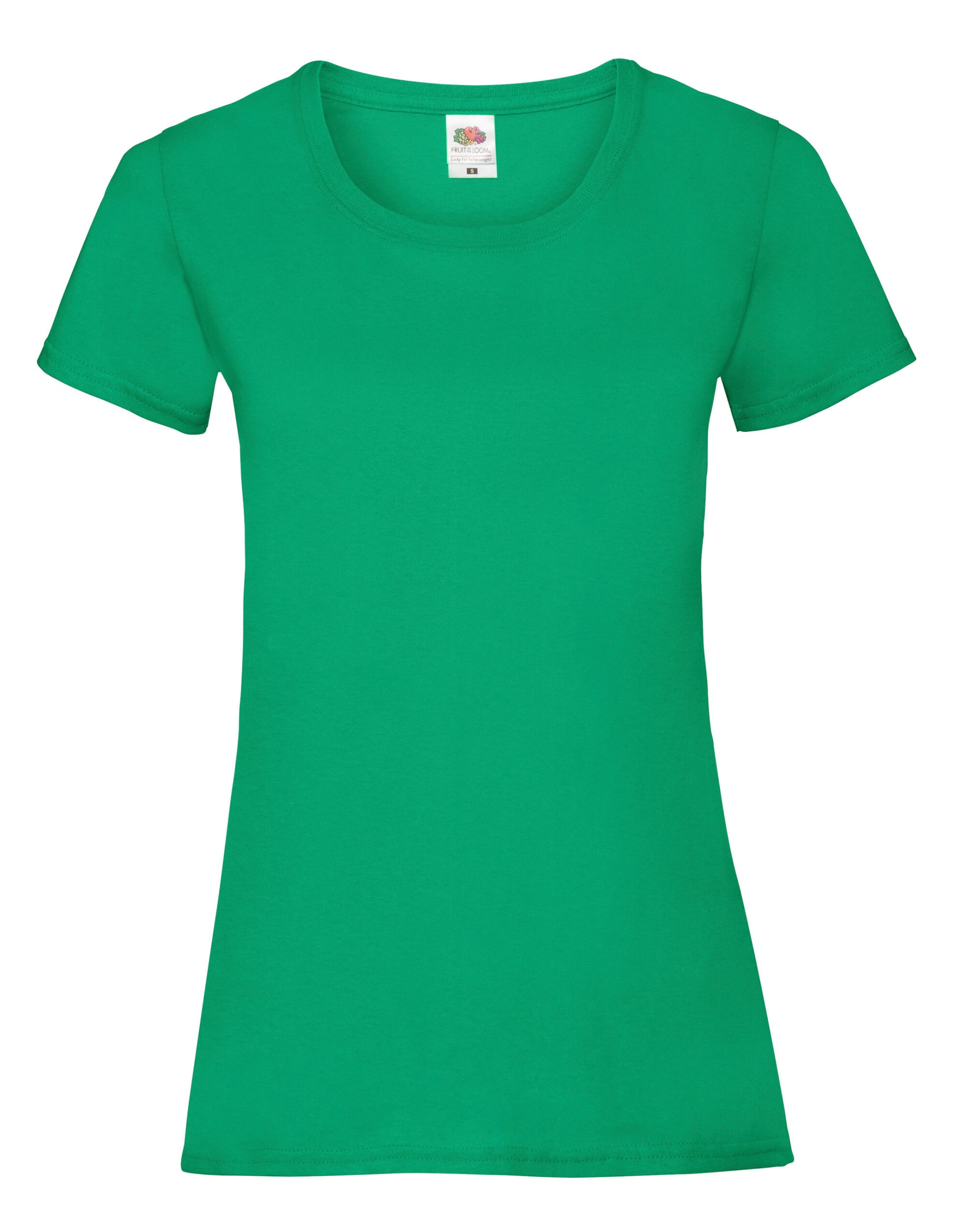 Ladies' Valueweight T - Kelly Green