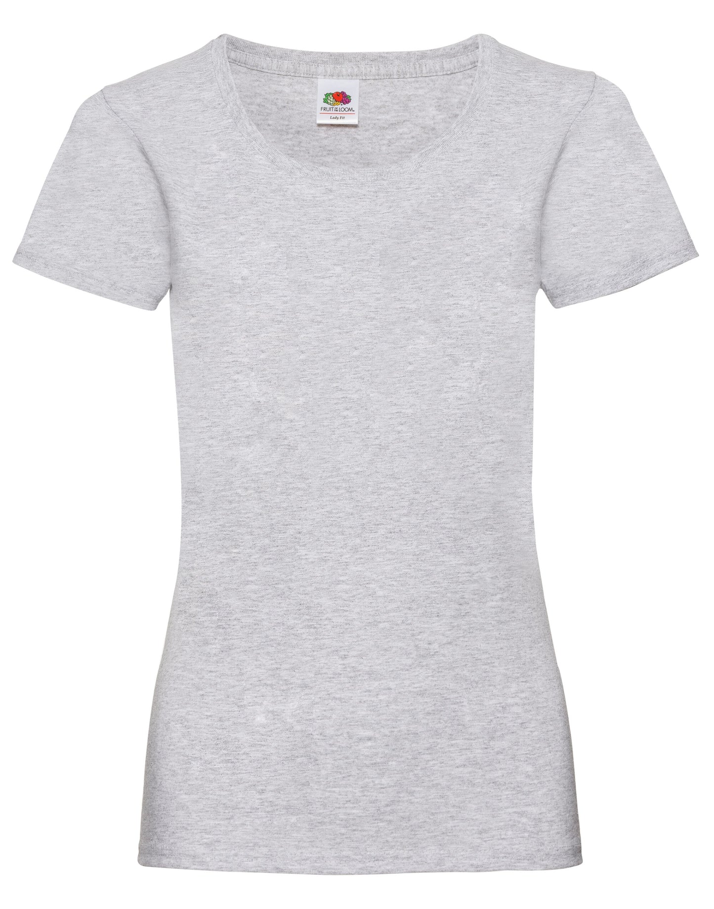 Ladies' Valueweight T - Heather Grey