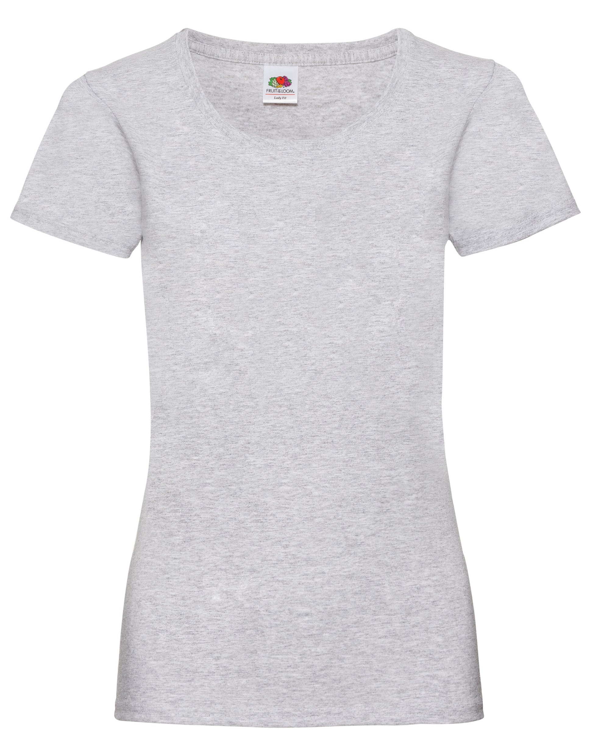 Ladies' Valueweight T - Heather Grey