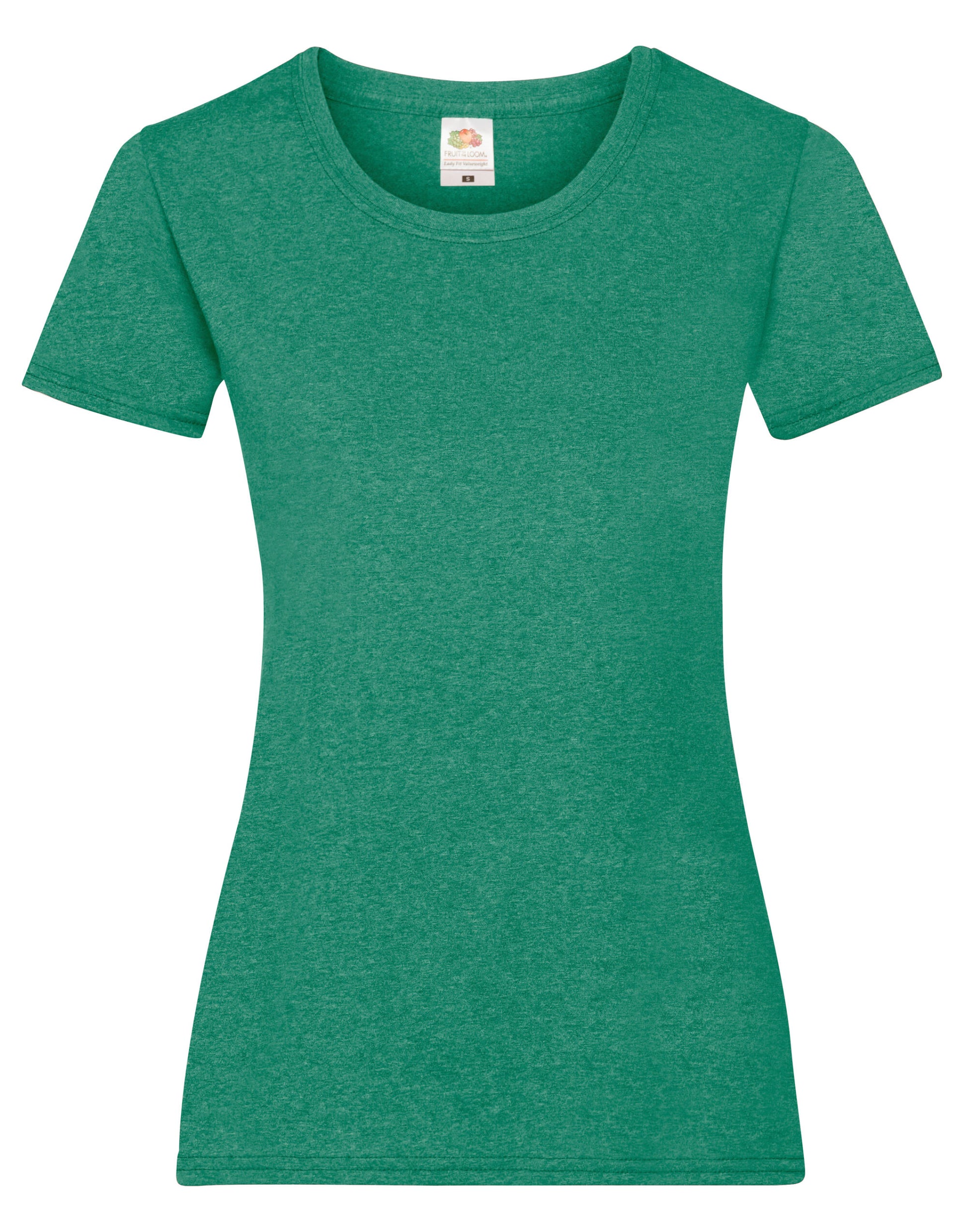 Ladies' Valueweight T - Retro Heather Green