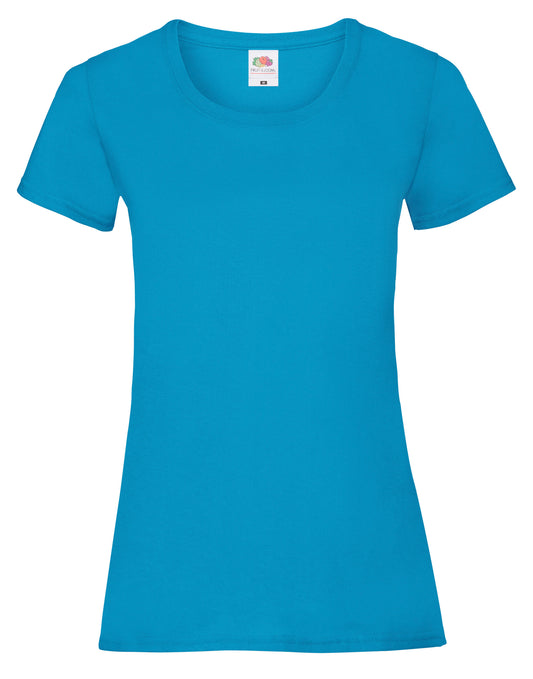 Ladies' Valueweight T - Azure Blue