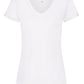 Ladies' Valueweight V-Neck T-Shirt - White