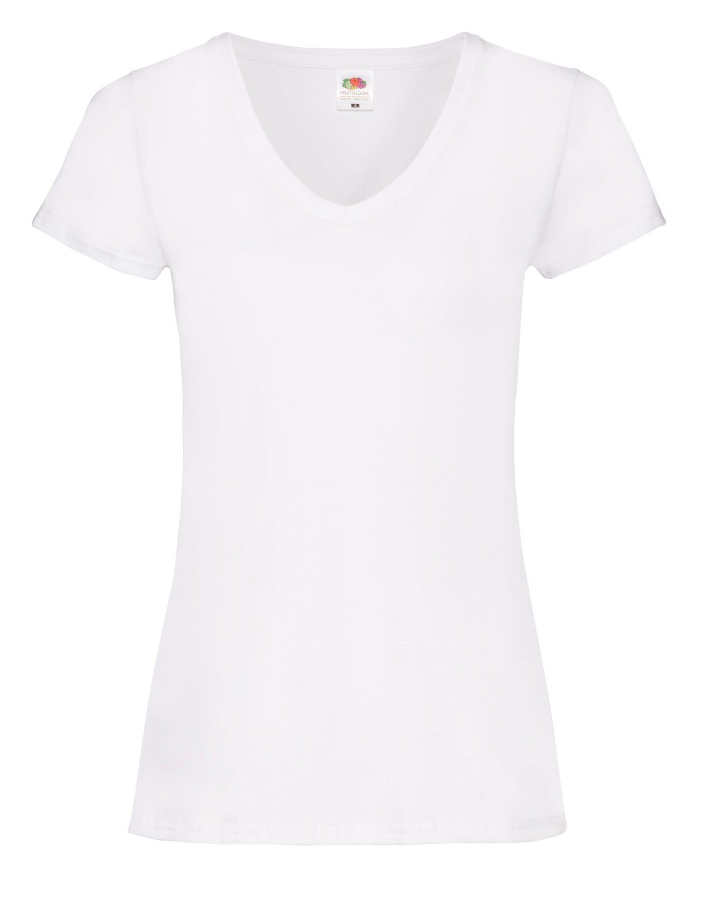 Ladies' Valueweight V-Neck T-Shirt - White