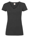 Ladies' Valueweight V-Neck T-Shirt - Black