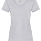 Ladies' Valueweight V-Neck T-Shirt - Heather Grey