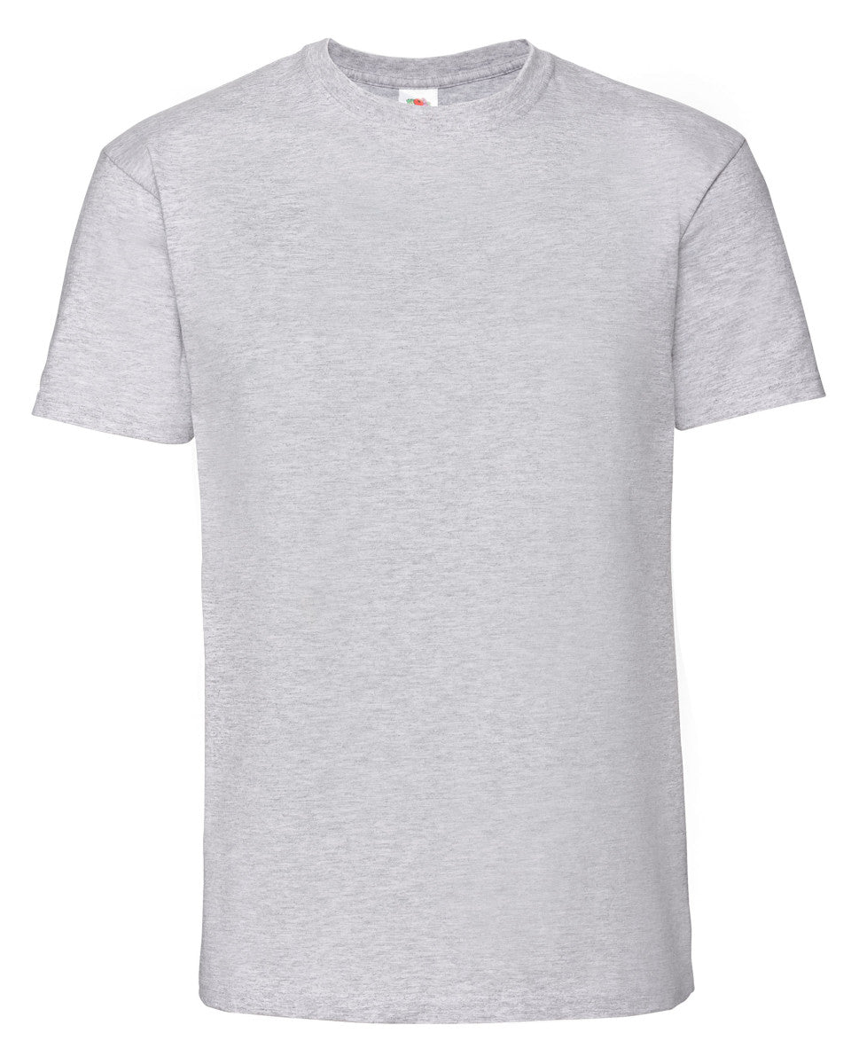 Men's Iconic 195 Ring Spun Premium T - Heather Grey