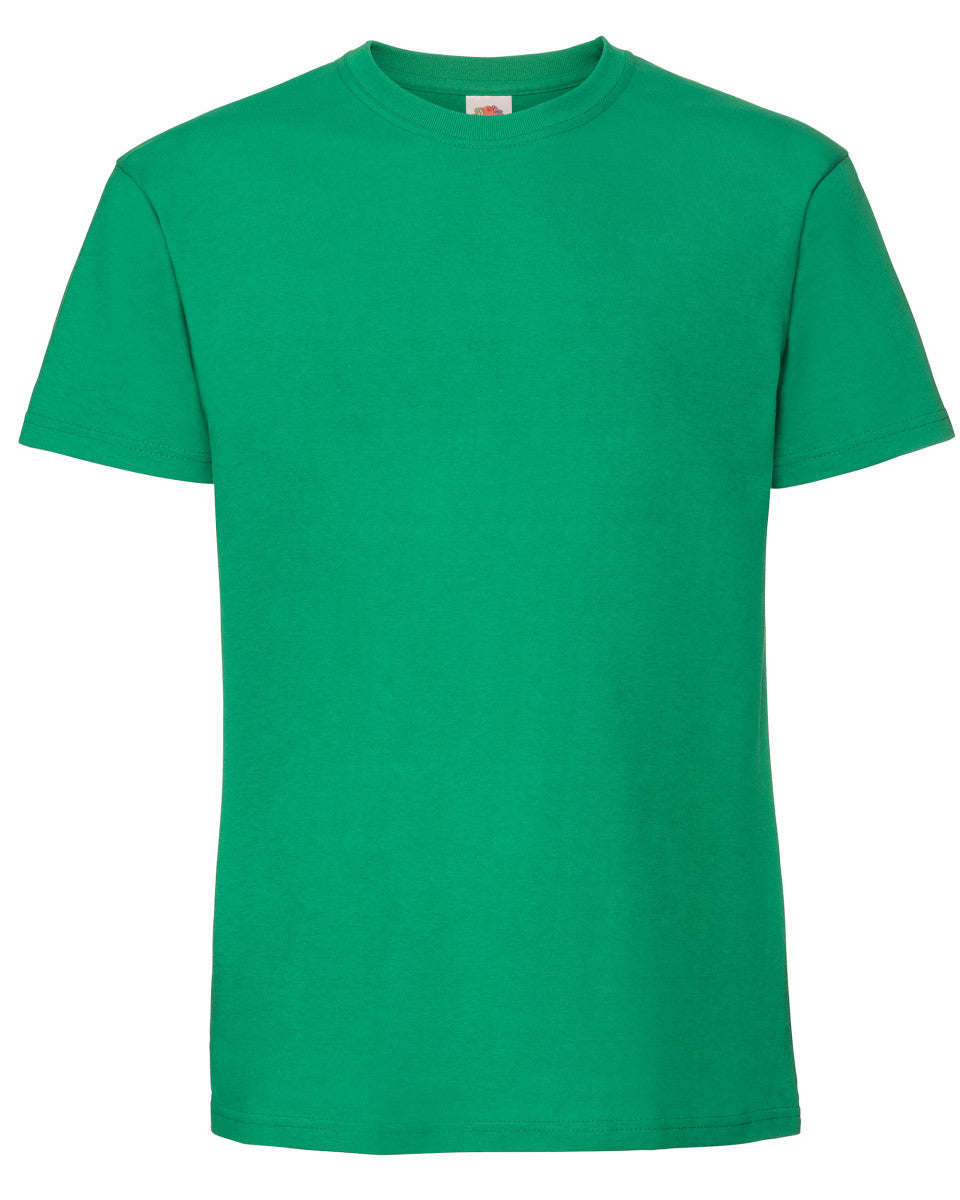 Men's Iconic 195 Ring Spun Premium T - Kelly Green