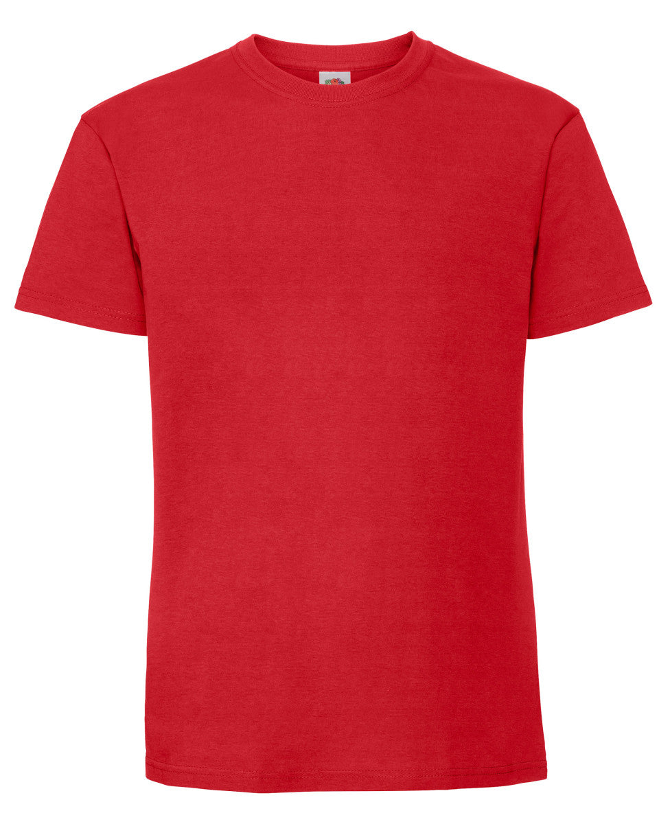 Men's Iconic 195 Ring Spun Premium T - Red