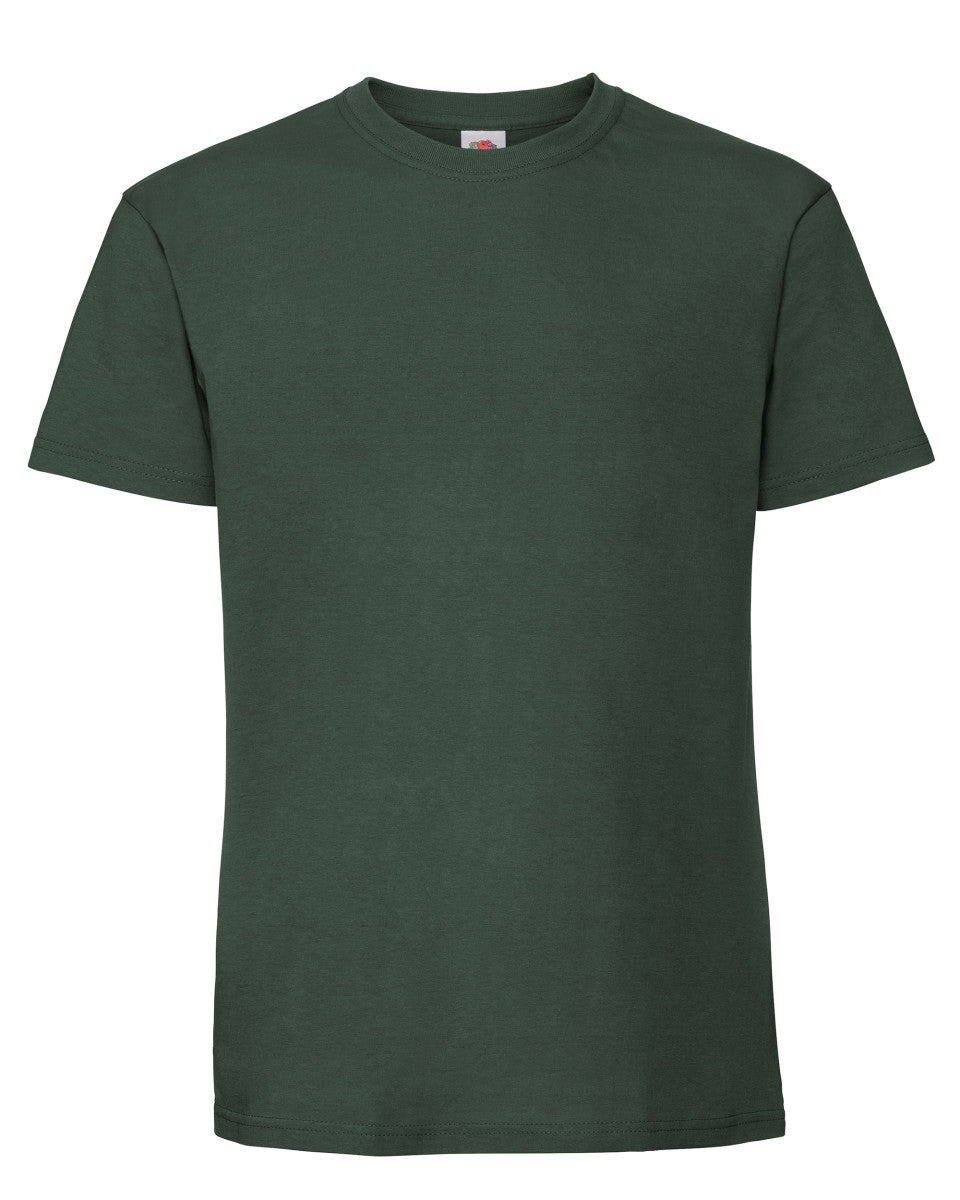 Men's Iconic 195 Ring Spun Premium T - Bottle Green