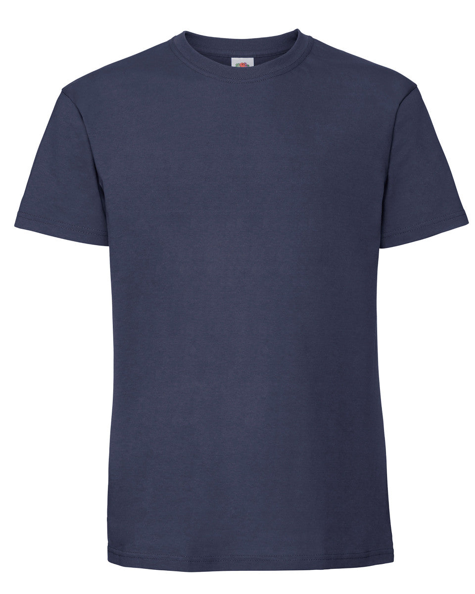 Men's Iconic 195 Ring Spun Premium T - Navy Blue