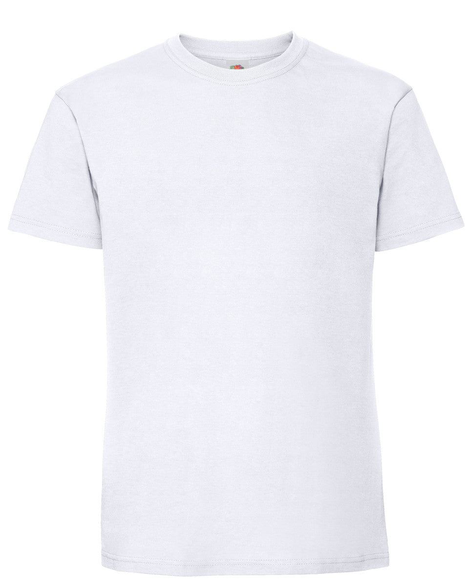 Men's Iconic 195 Ring Spun Premium T - White