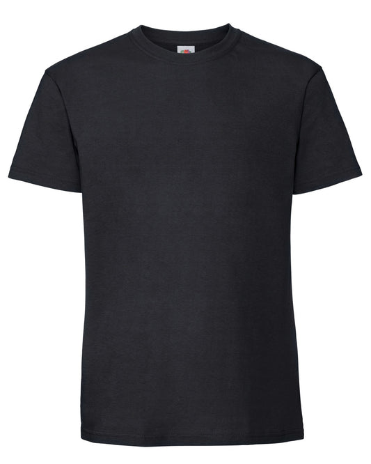 Men's Iconic 195 Ring Spun Premium T - Black