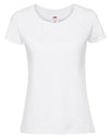 Ladies' Iconic 195 Ring Spun Premium T - White