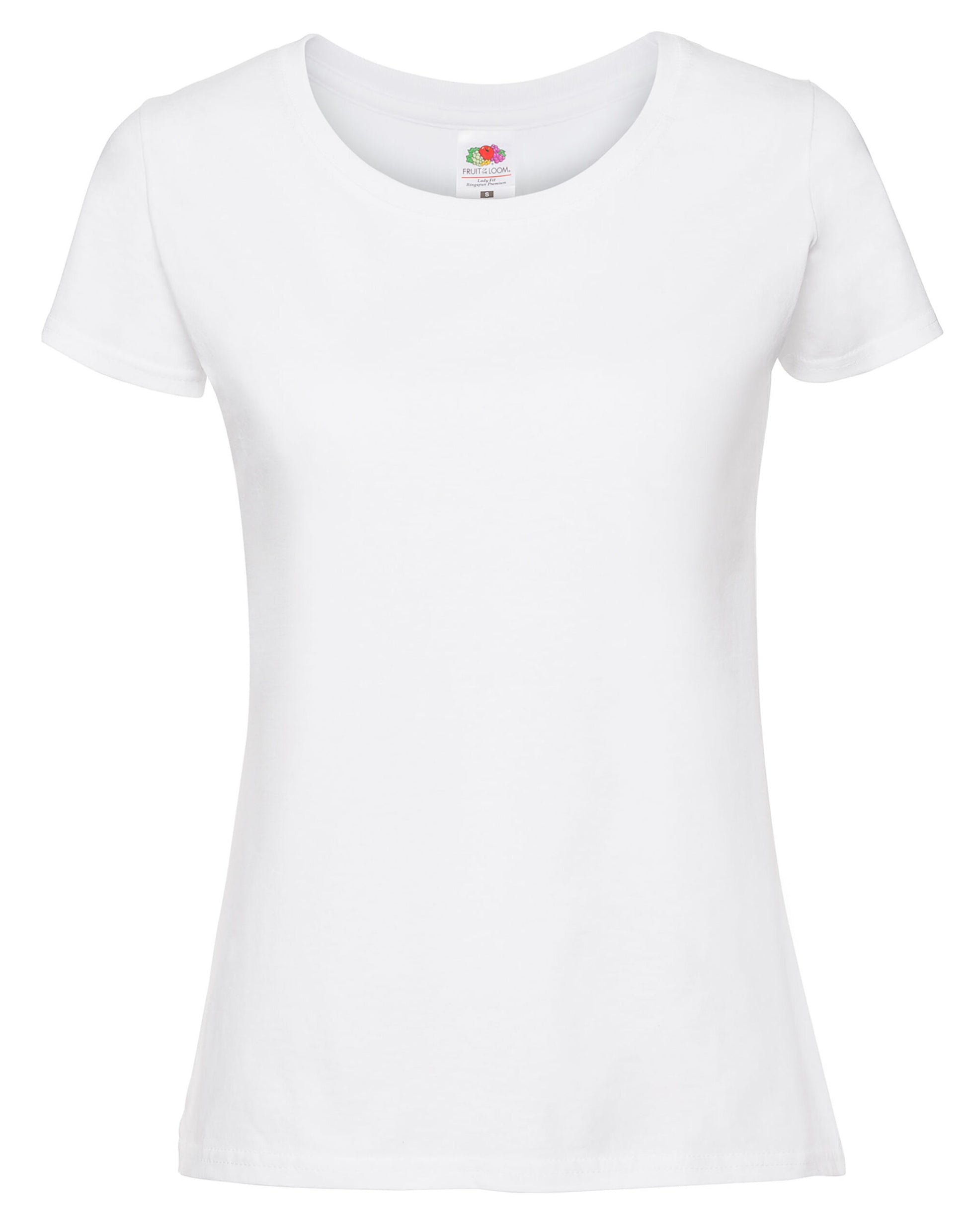 Ladies' Iconic 195 Ring Spun Premium T - White