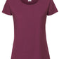 Ladies' Iconic 195 Ring Spun Premium T - Burgundy