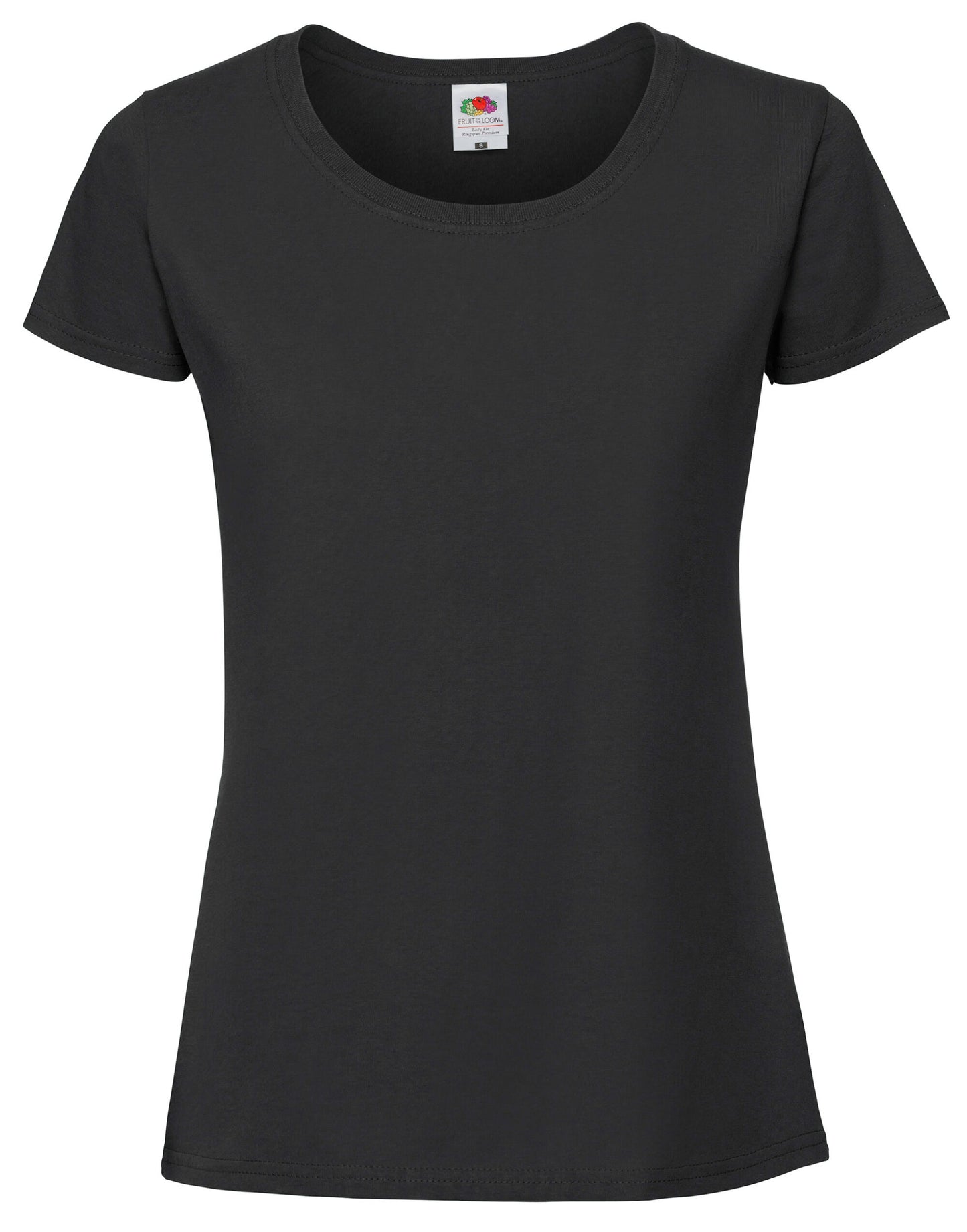 Ladies' Iconic 195 Ring Spun Premium T - Black