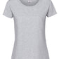 Ladies' Iconic 195 Ring Spun Premium T - Heather Grey