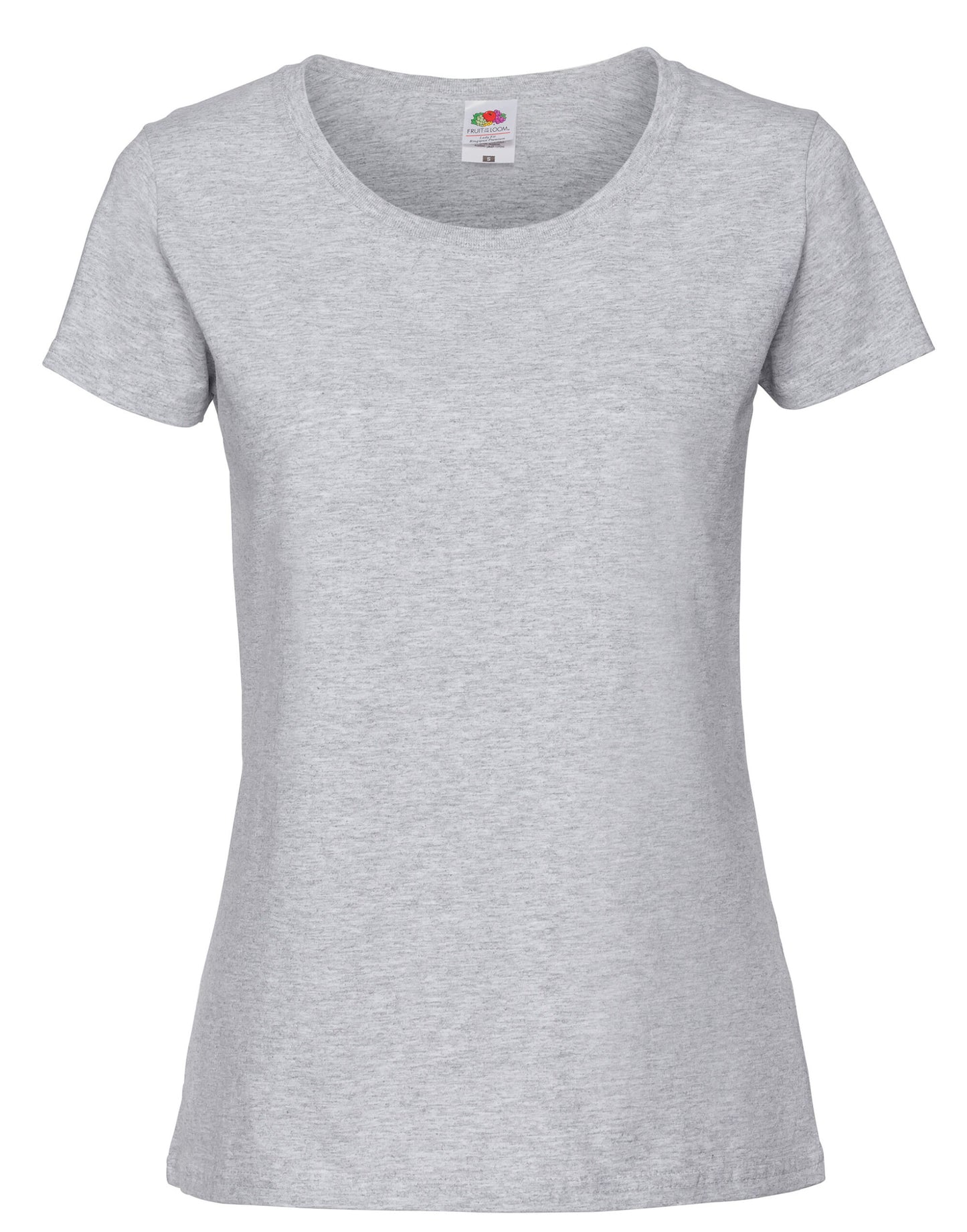 Ladies' Iconic 195 Ring Spun Premium T - Heather Grey