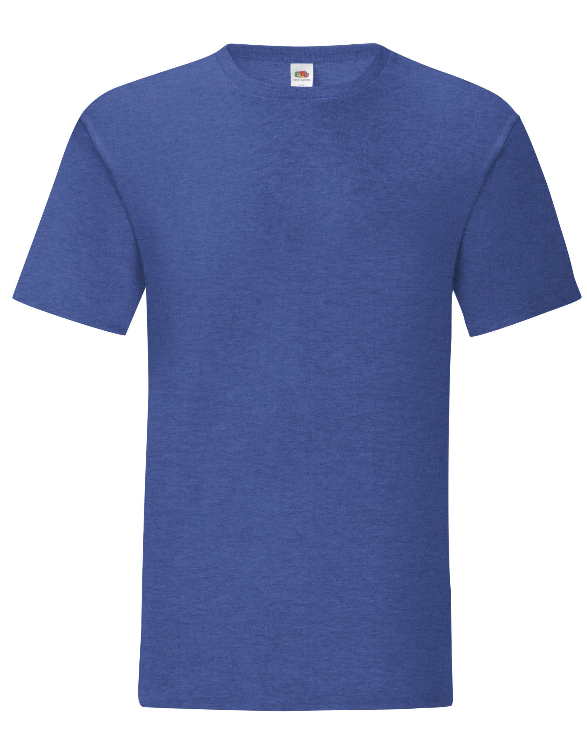 Men's Iconic 150 T - Retro Heather Royal