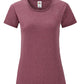 Ladies' Iconic 150 T - Heather Burgundy