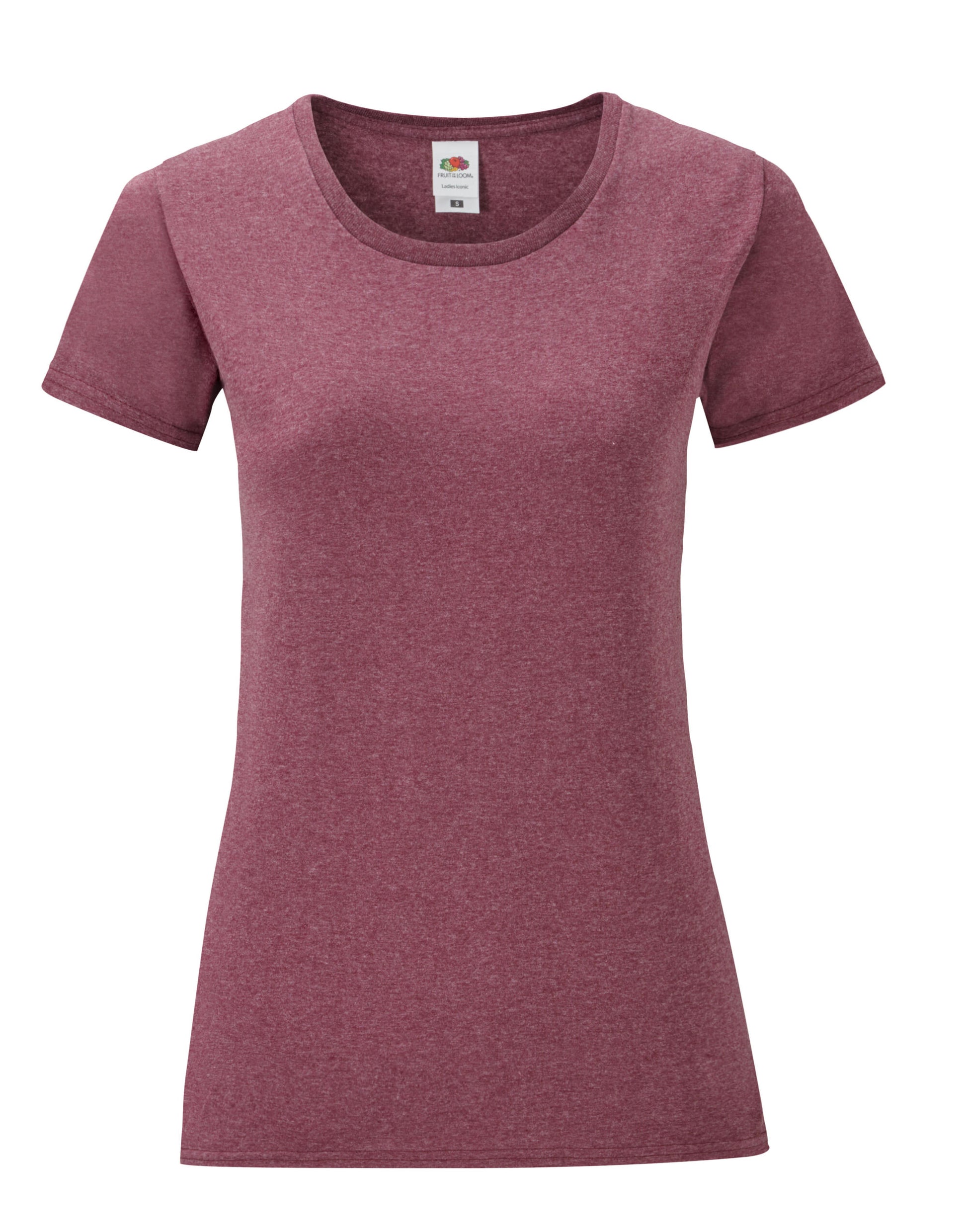 Ladies' Iconic 150 T - Heather Burgundy