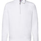 Men's Premium Zip Neck Sweat - White