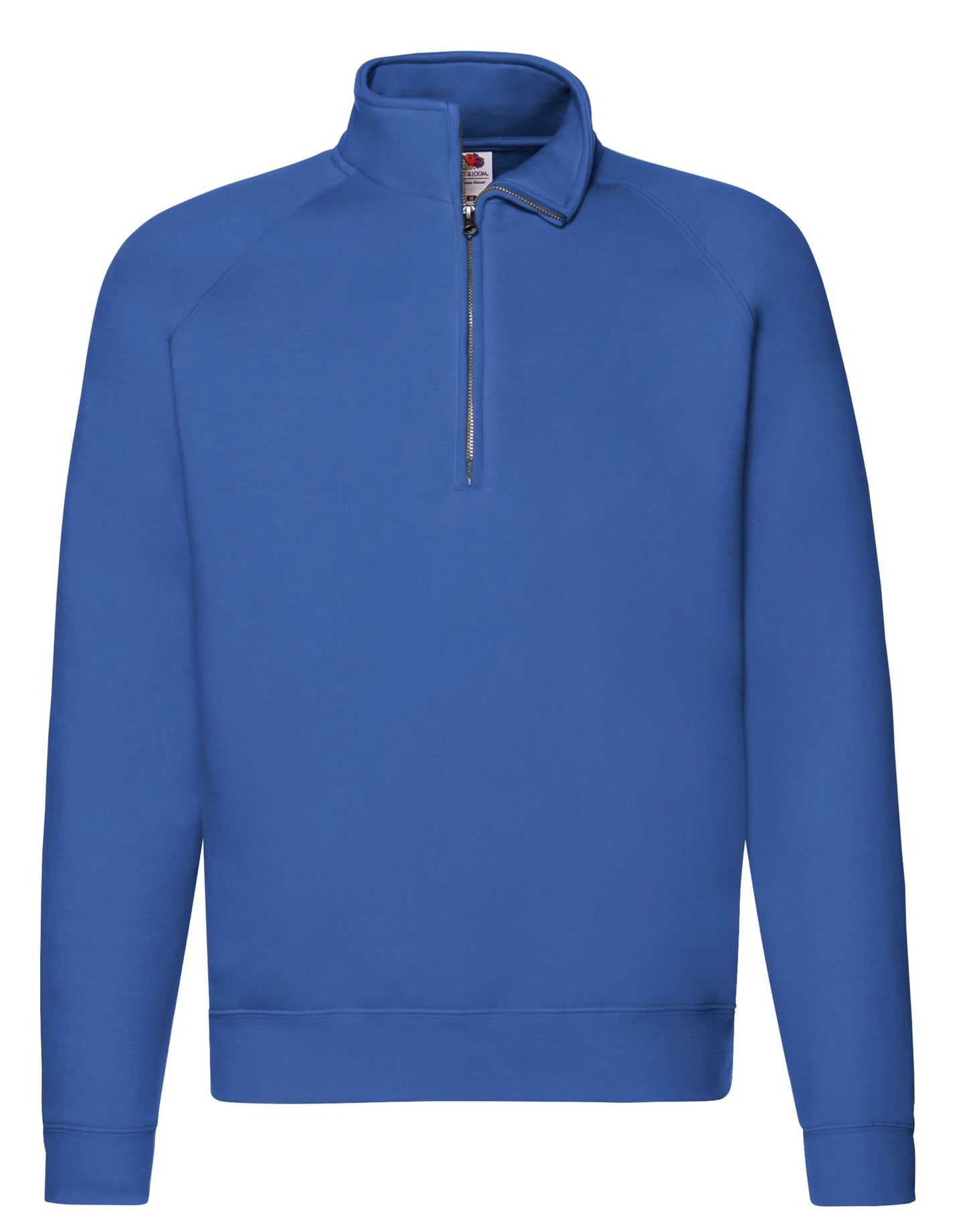 Men's Premium Zip Neck Sweat - Royal