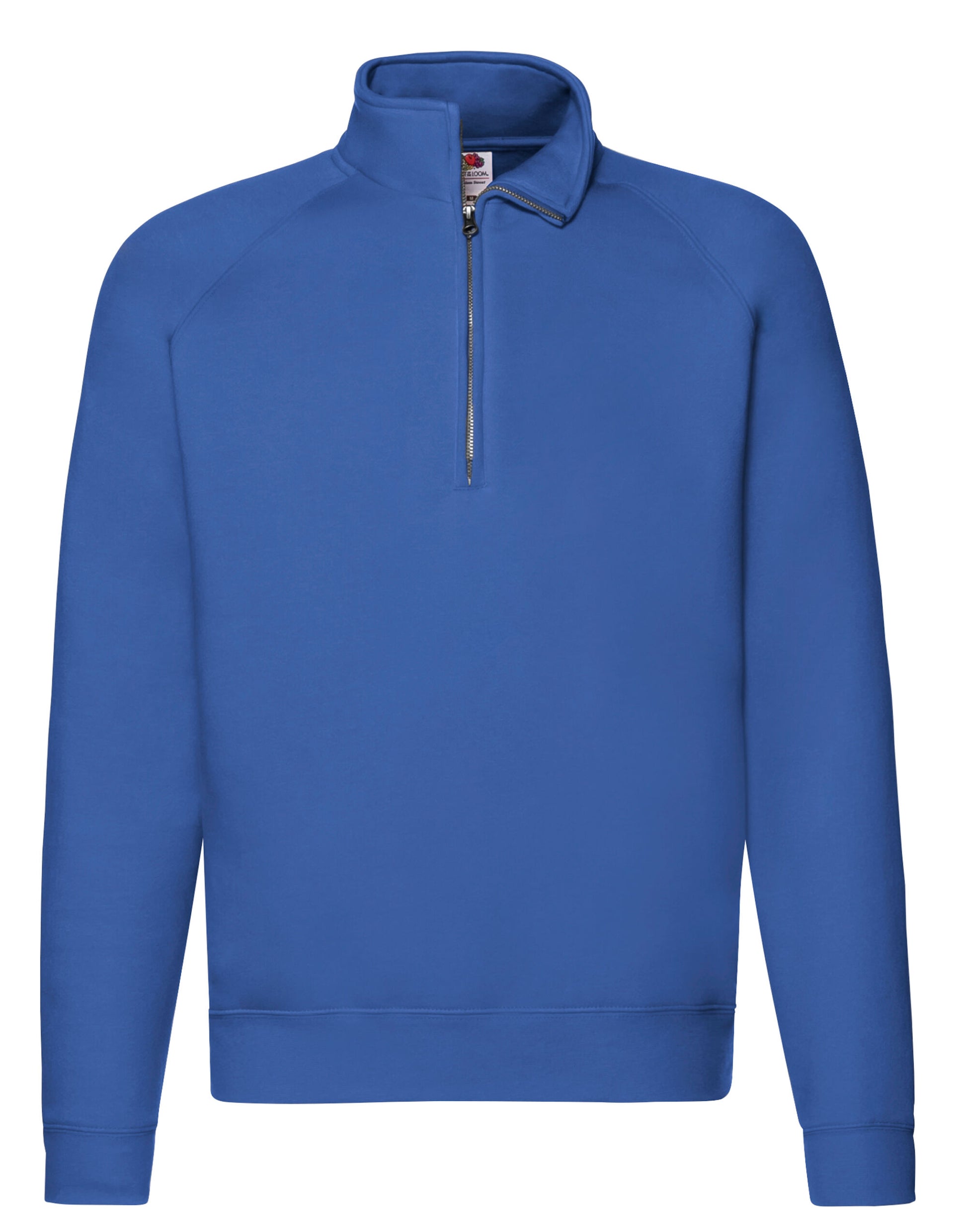 Men's Premium Zip Neck Sweat - Royal