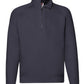 Men's Premium Zip Neck Sweat - Deep Navy