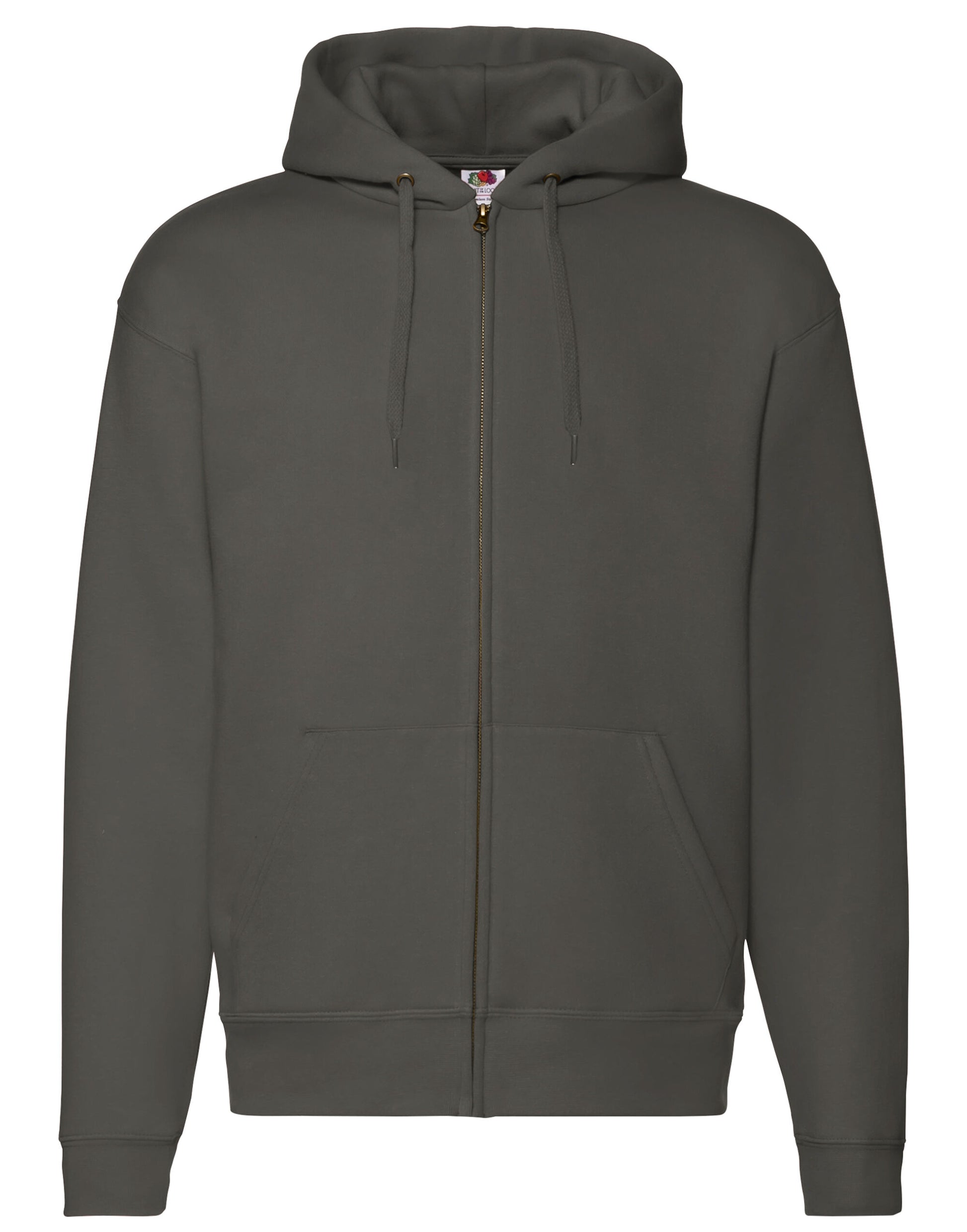 Men's Premium Hooded Sweat Jacket - Charcoal