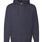 Men's Premium Hooded Sweat Jacket - Deep Navy