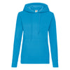 Ladies' Classic Hooded Sweat - Azure Blue