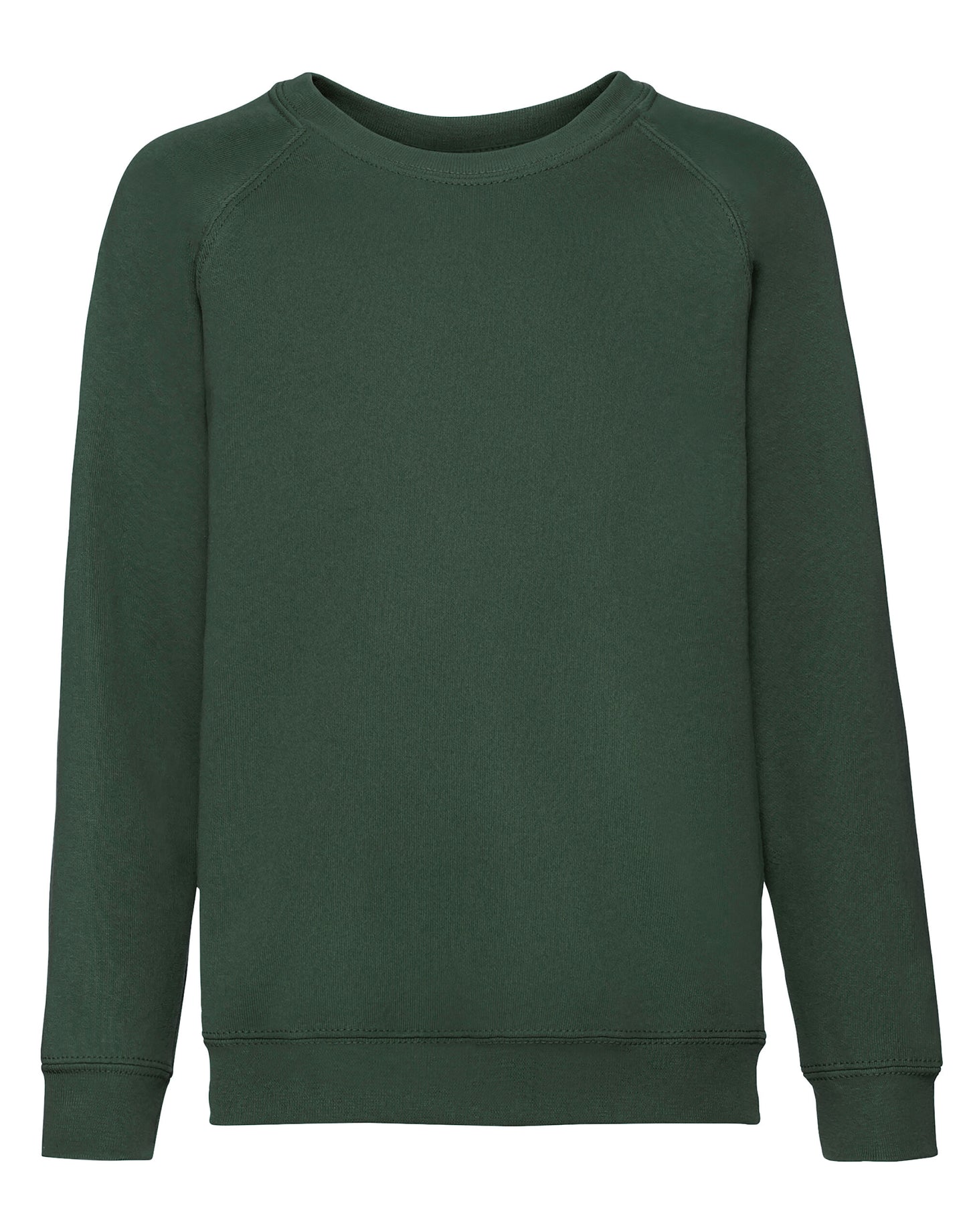 Kid's Classic Raglan Sweat - Bottle Green