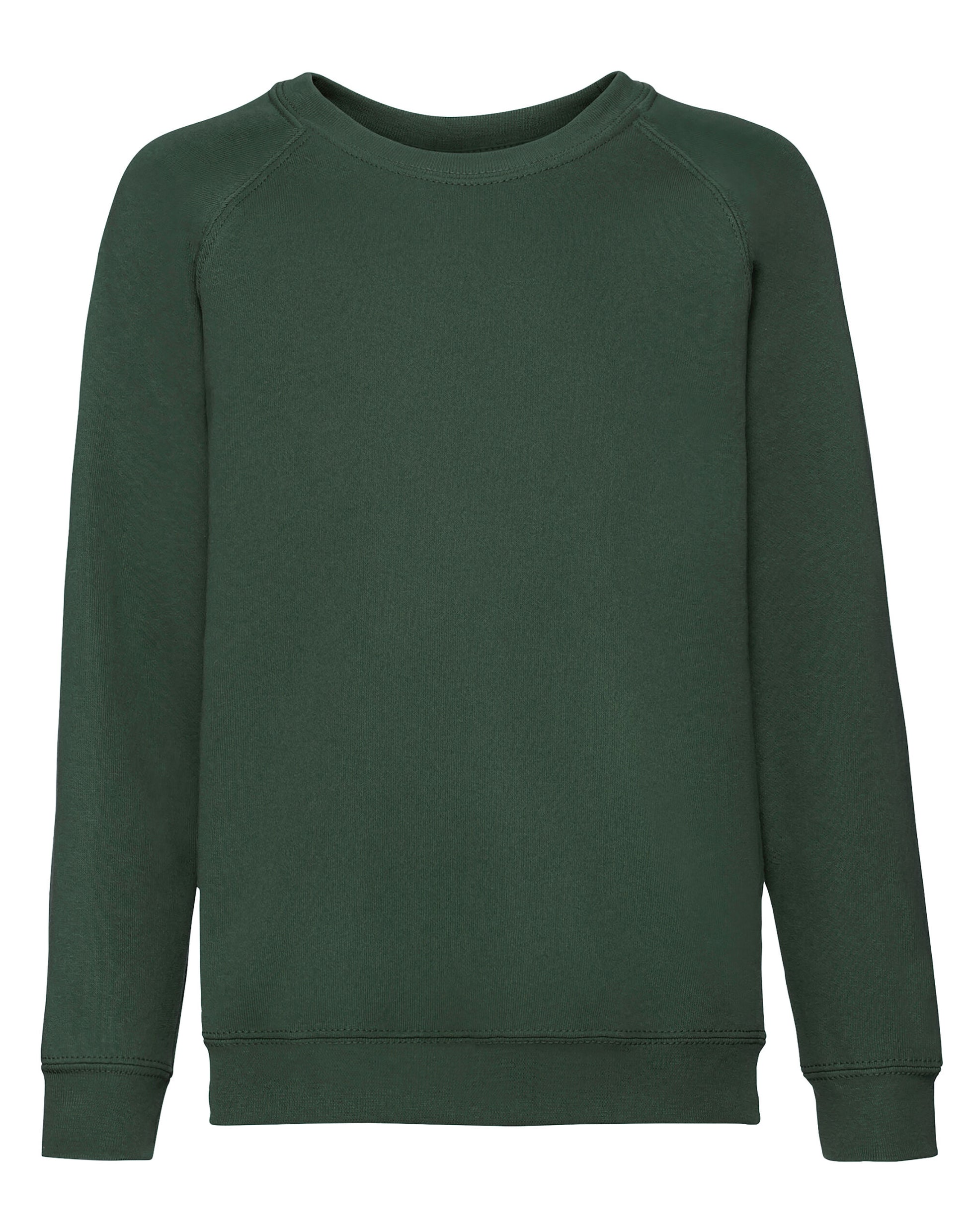 Kid's Classic Raglan Sweat - Bottle Green