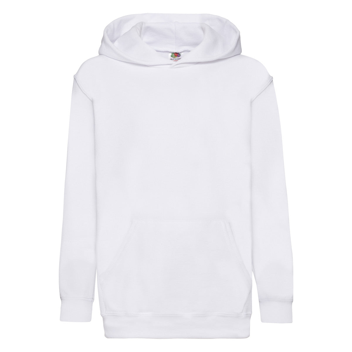 Kid's Classic Hooded Sweat - White