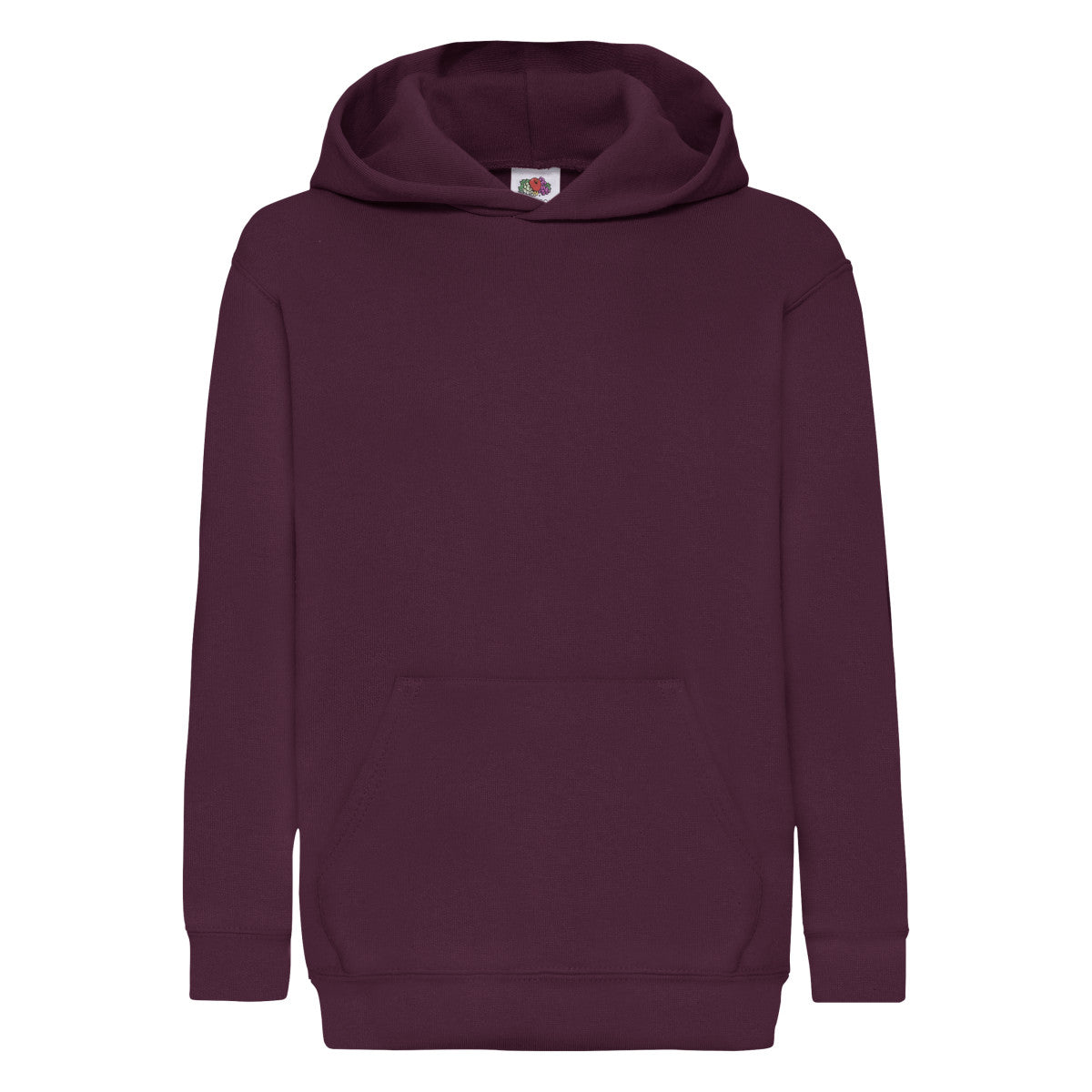Kid's Classic Hooded Sweat - Burgundy