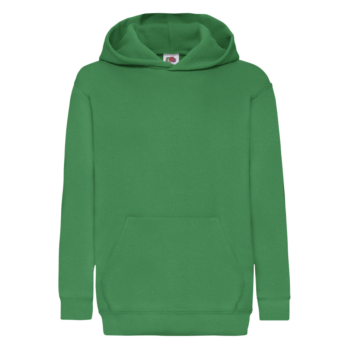 Kid's Classic Hooded Sweat - Kelly Green
