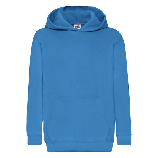 Kid's Classic Hooded Sweat - Azure Blue
