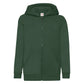 Kid's Classic Hooded Sweat Jacket - Bottle Green