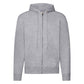 Men's Classic Hooded Sweat Jacket - Heather Grey