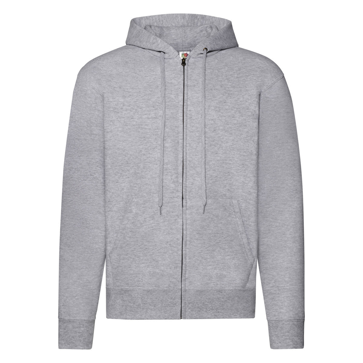 Men's Classic Hooded Sweat Jacket - Heather Grey
