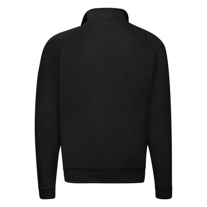 Men's Classic Zip Neck Sweat - Black