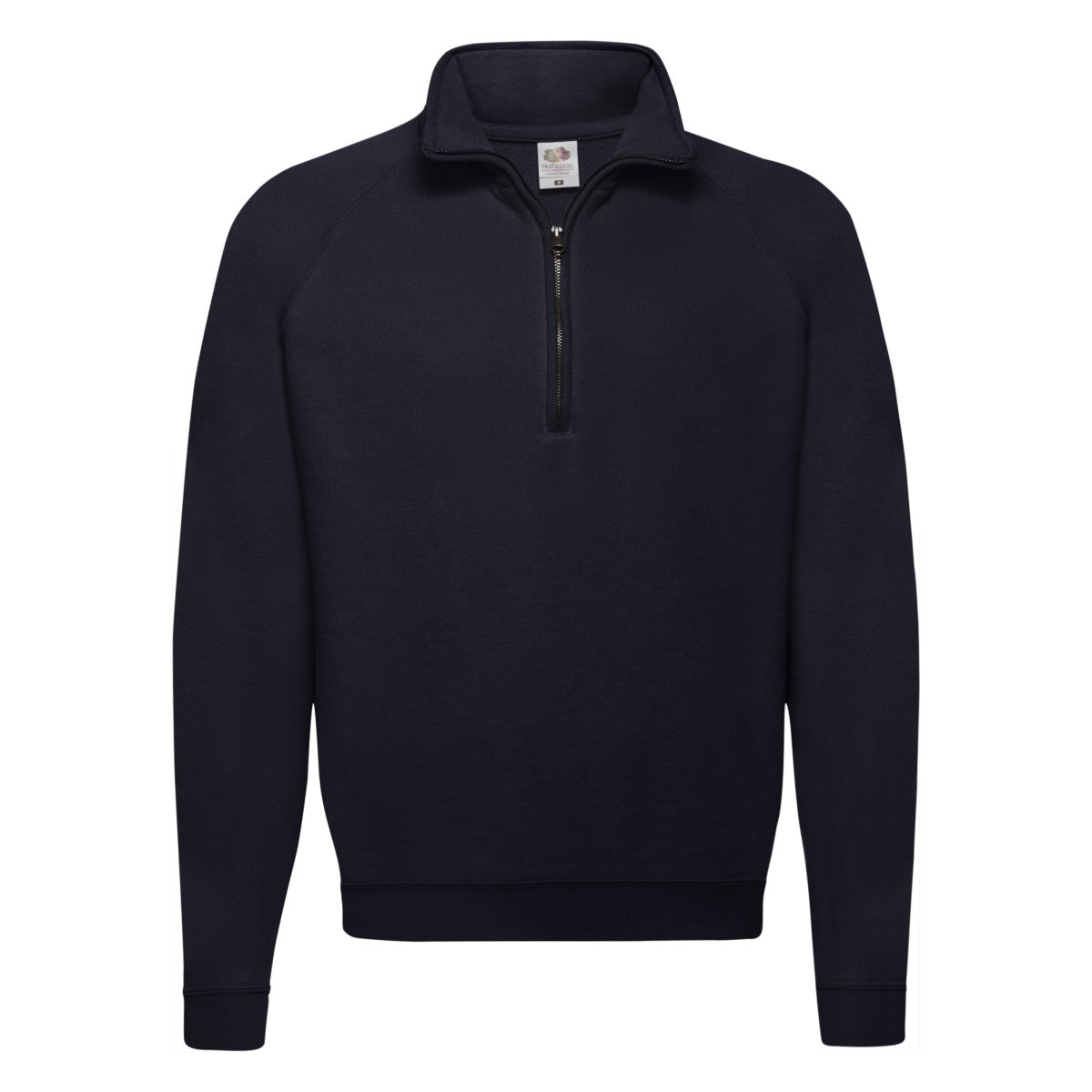 Men's Classic Zip Neck Sweat - Deep Navy