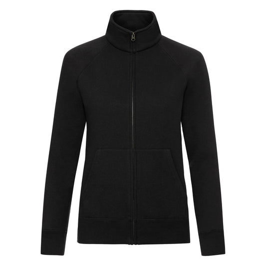 Ladies' Premium Sweat Jacket - Black