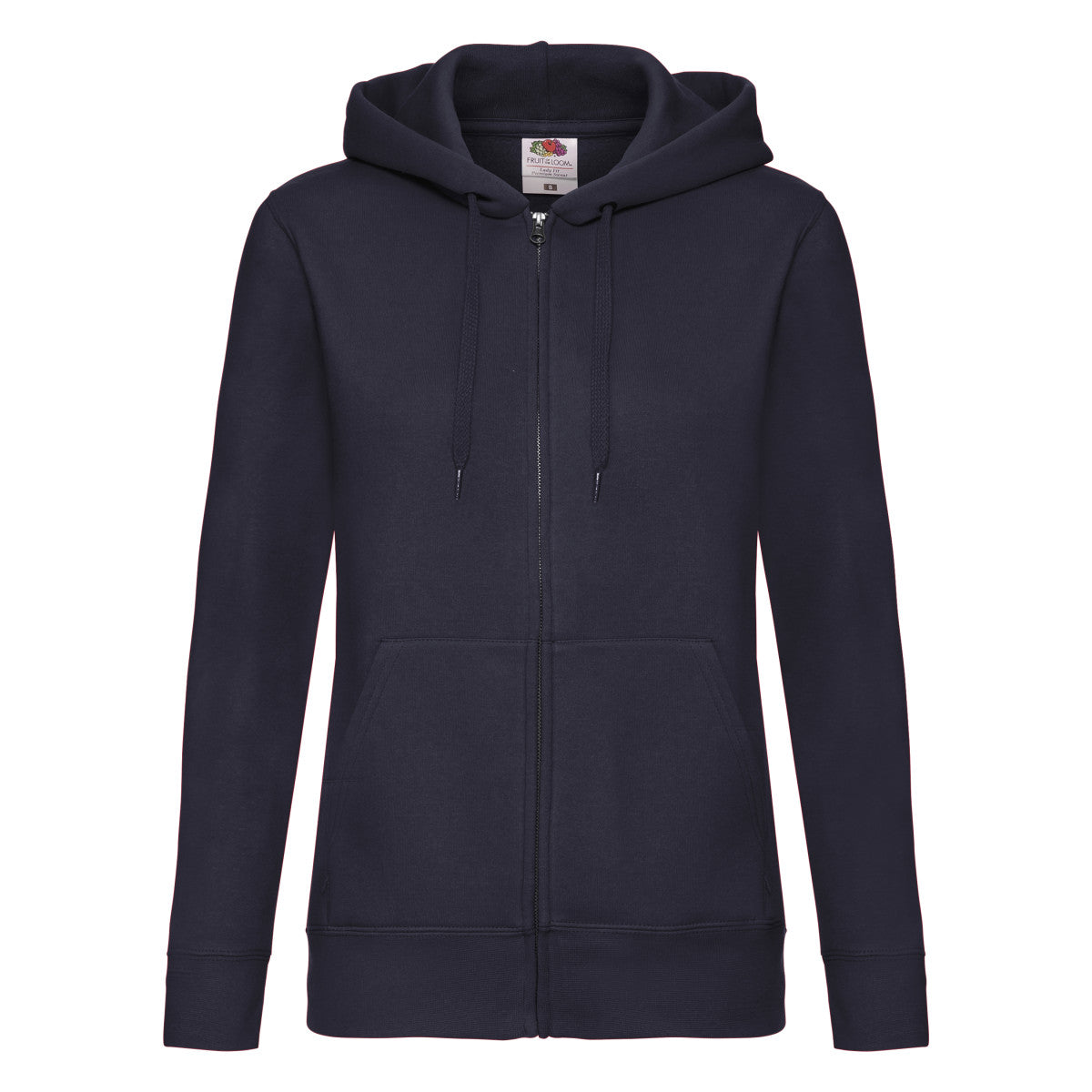 Ladies' Premium Hooded Sweat Jacket - Deep Navy