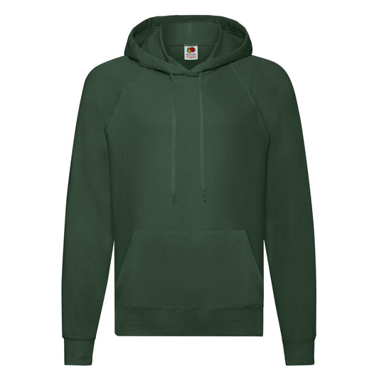 Men's Lightweight Hooded Sweat - Bottle Green