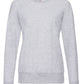 Ladies' Lightweight Raglan Sweat - Heather Grey