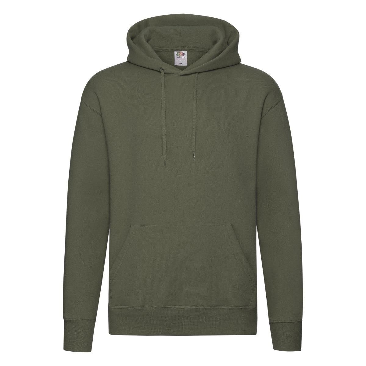 Men's Premium Hooded Sweat - Classic Olive