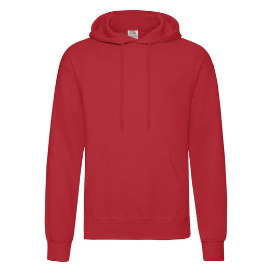 Men's Classic Hooded Sweat - Red