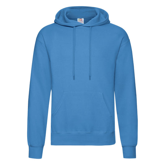 Men's Classic Hooded Sweat - Azure Blue